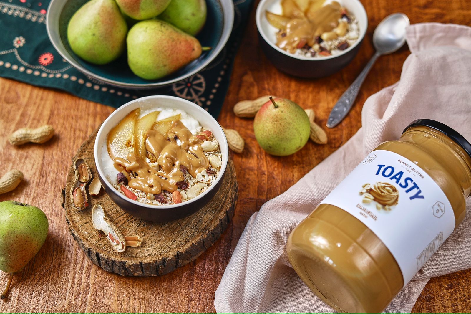 არაქისის კარაქი დანამატების გარეშე